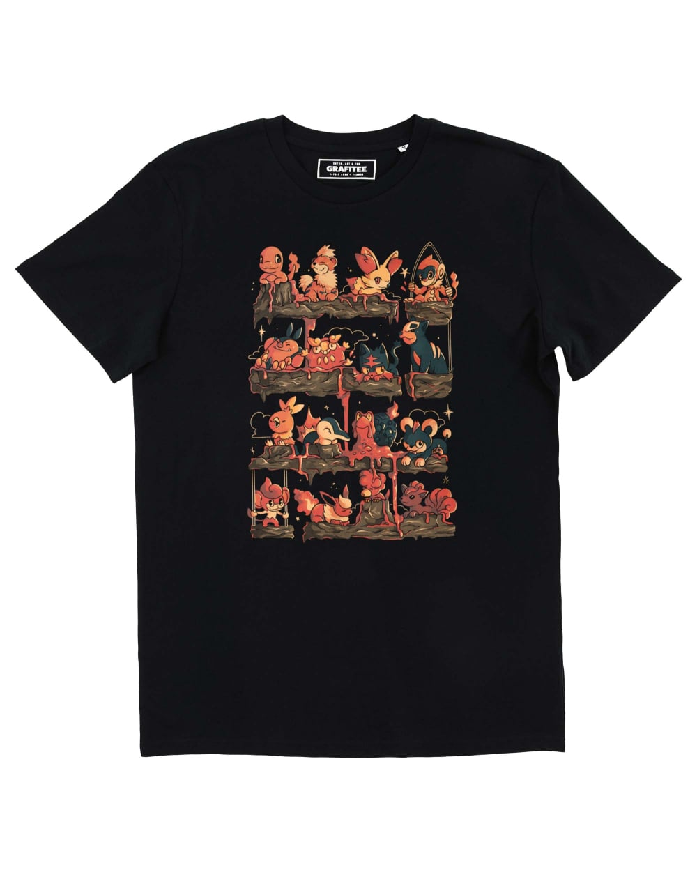 Teeshirt Fire Shelf Grafitee