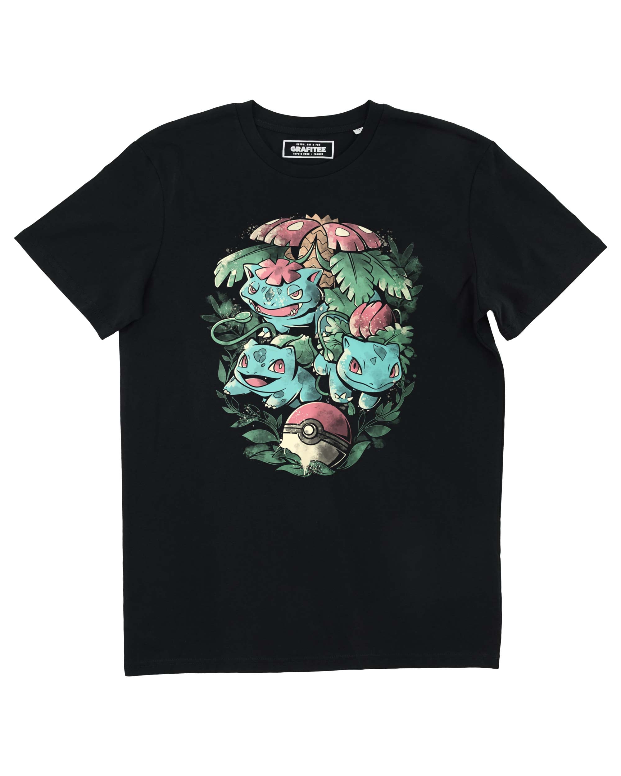 T-shirt Grass Evolution Grafitee