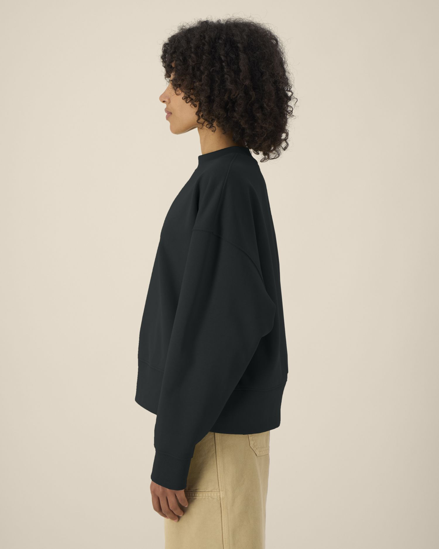 Sweatshirt Ryler de couleur Black - C002 de la marque Stanley/Stella