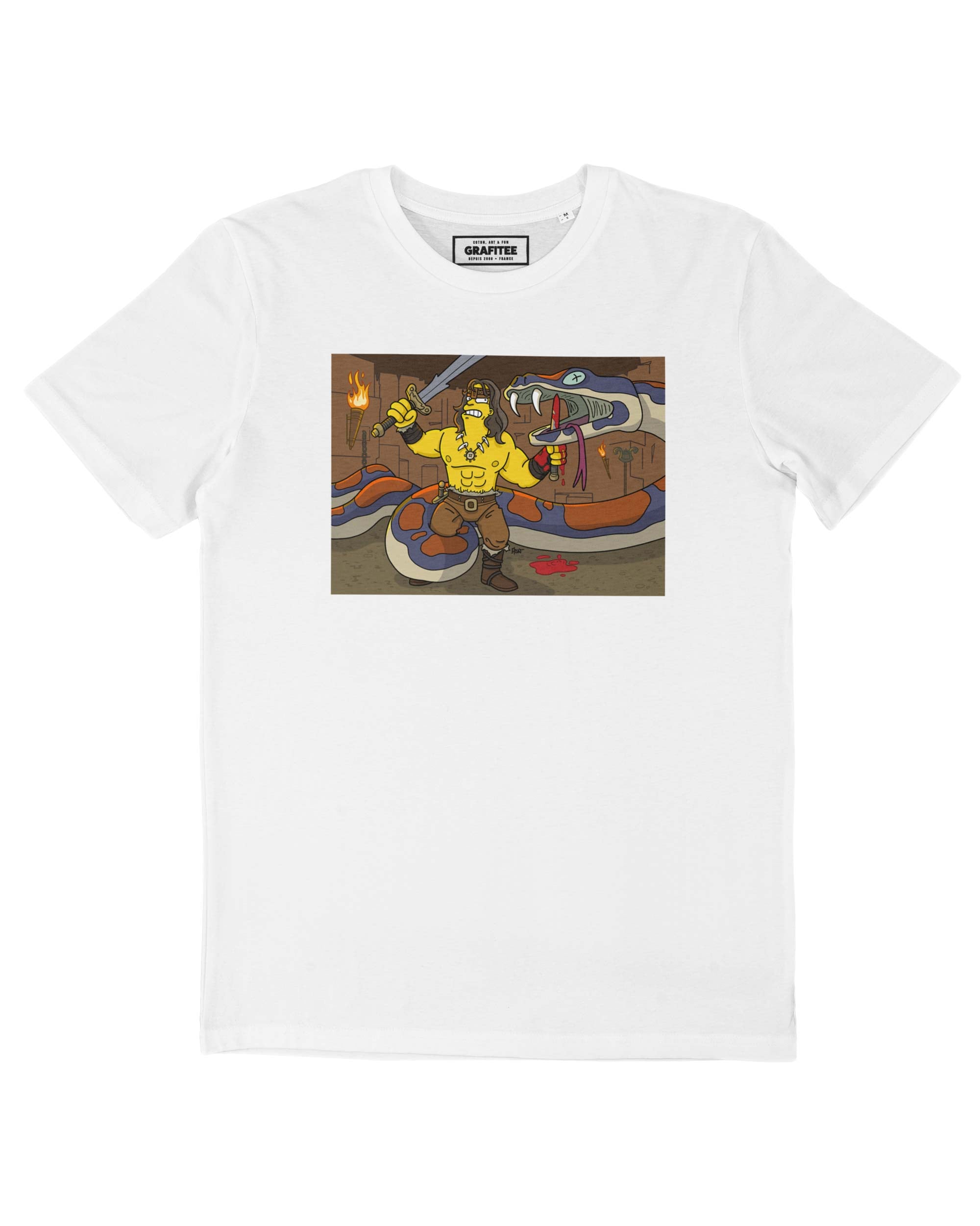 Teeshirt Conan Simpsonized Grafitee