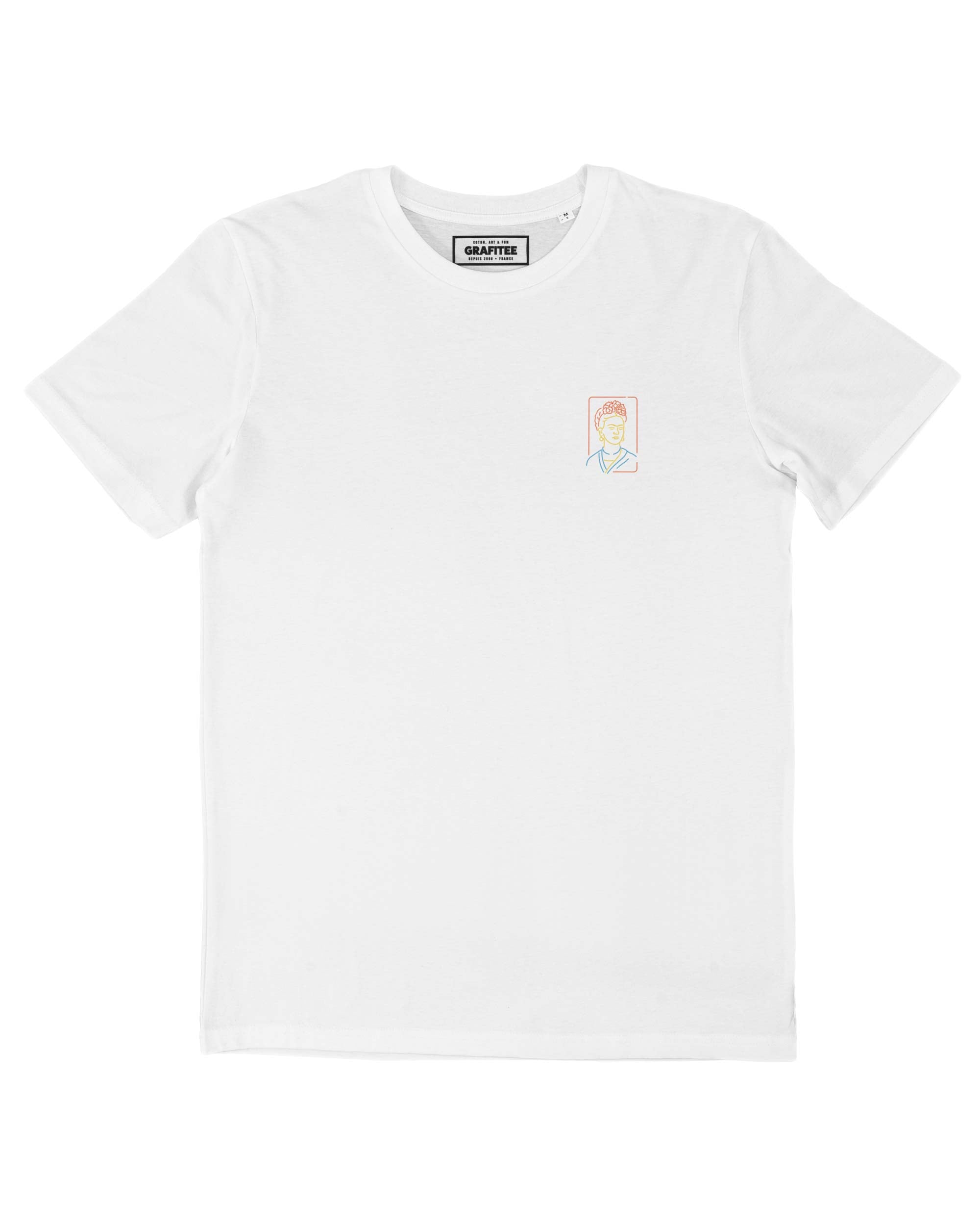 T-shirt brodé Frida Kahlo Grafitee