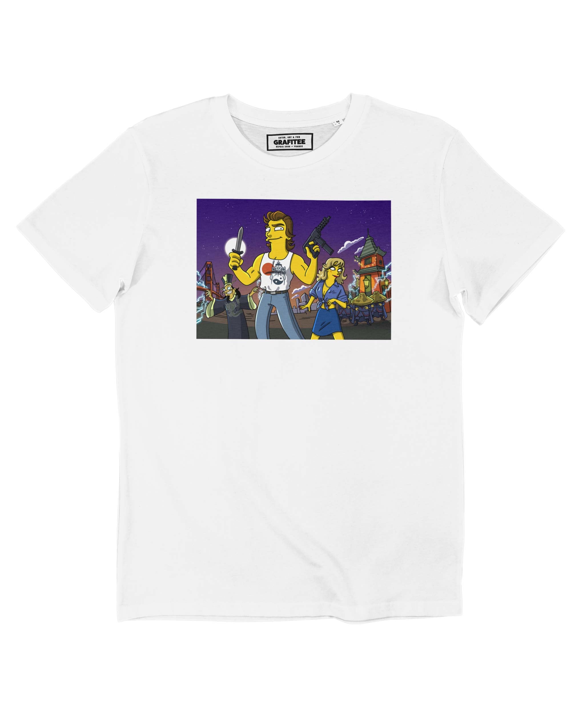 T-shirt Little China Simponized Grafitee