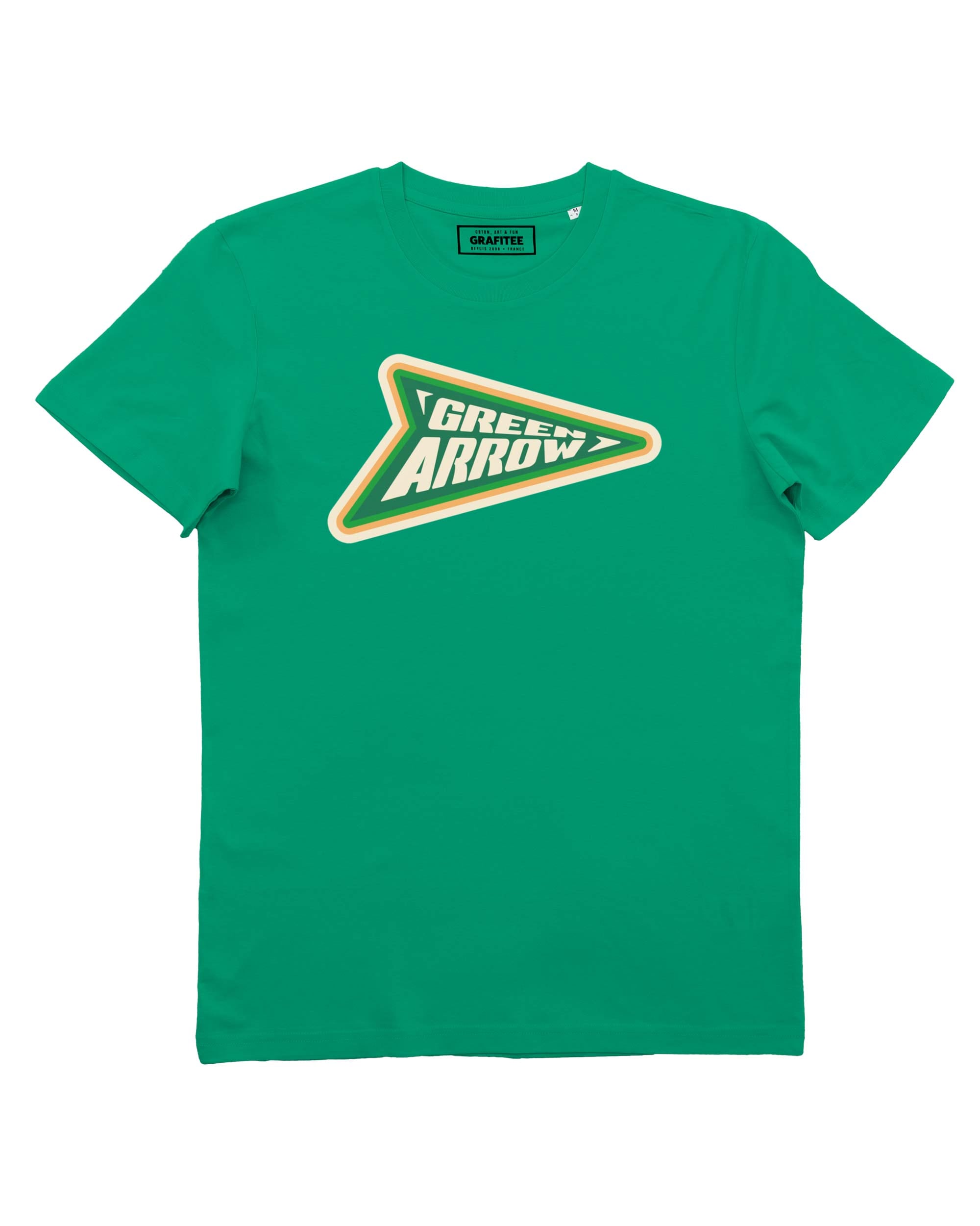 Tshirt Badge Green Arrow Grafitee