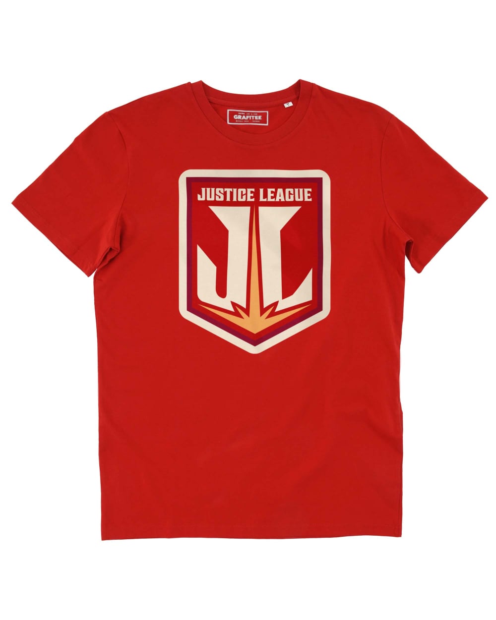Tee shirt Badge Justice League Grafitee
