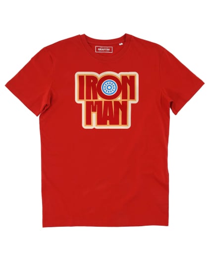 Tshirt Badge Iron Man Grafitee