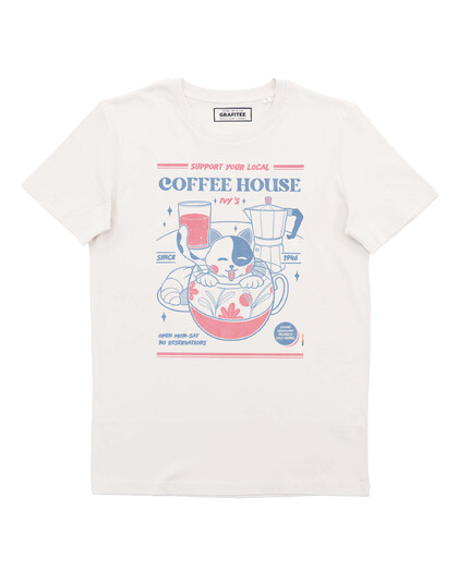 T-shirt Coffee House (En promo) Grafitee
