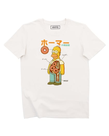 Teeshirt Homer Anatomy Chart Grafitee