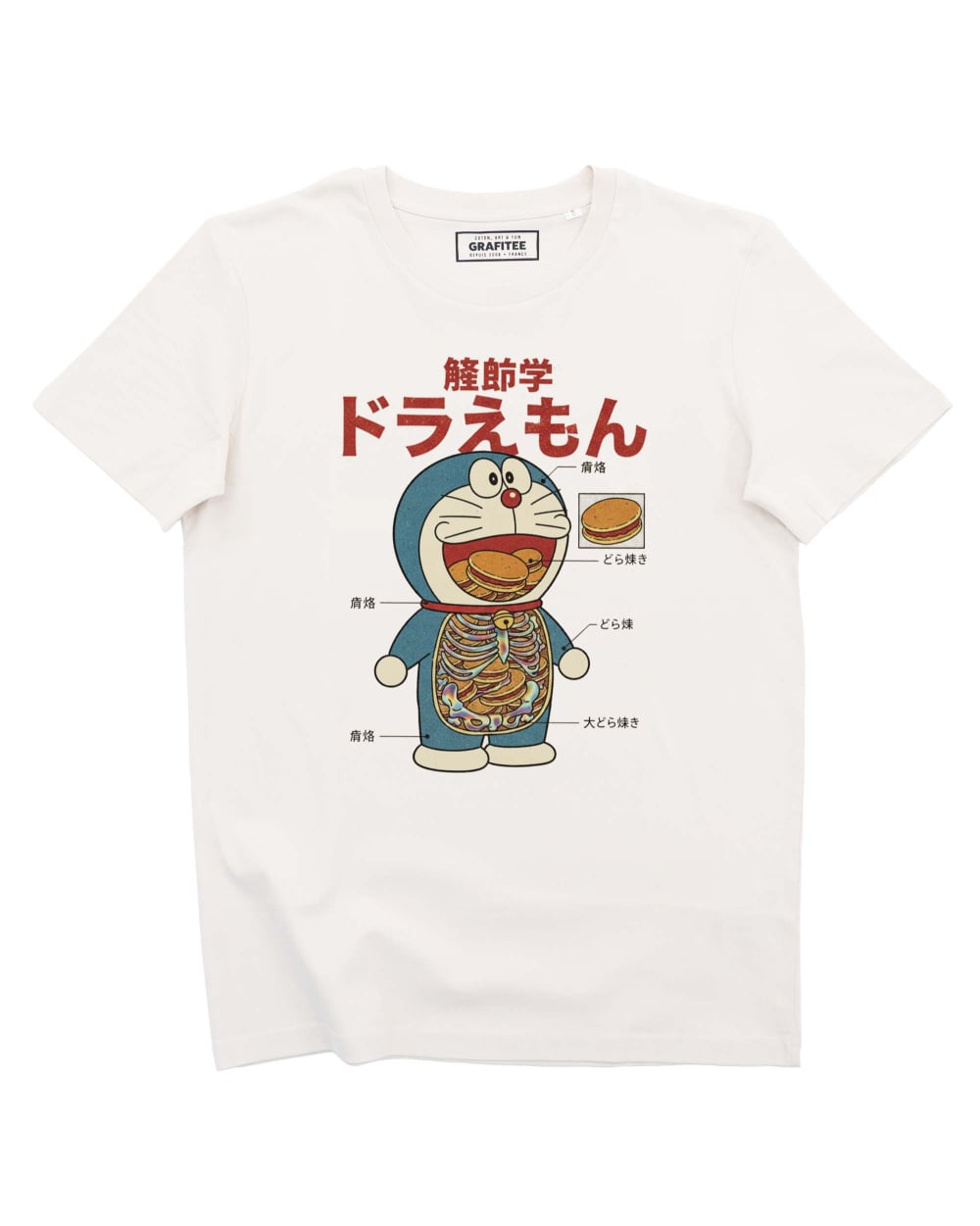 T-shirt Anatomy Of Doraemon Grafitee