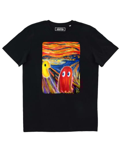 T-shirt The Scream Of Ghost Grafitee
