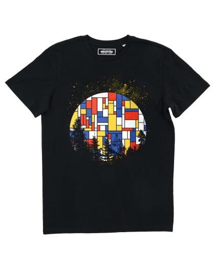 Teeshirt Moondrian Grafitee