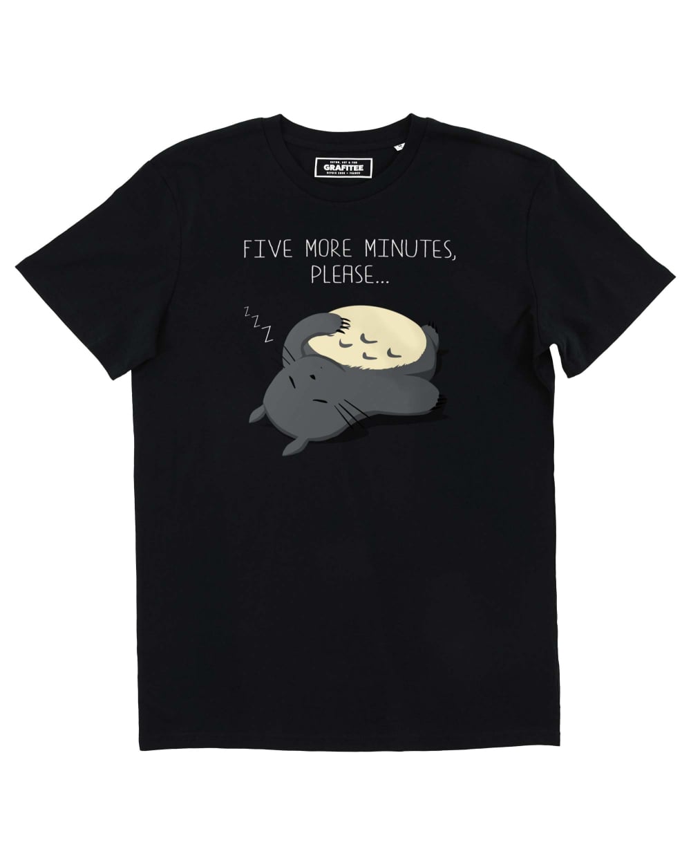 Teeshirt Five More Minutes Please Grafitee