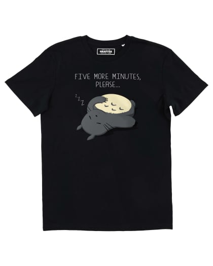 Teeshirt Five More Minutes Please Grafitee