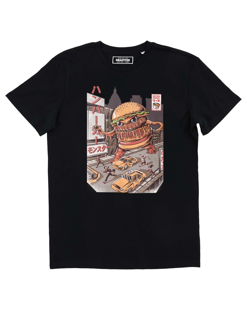 T-shirt Burgerzilla Grafitee