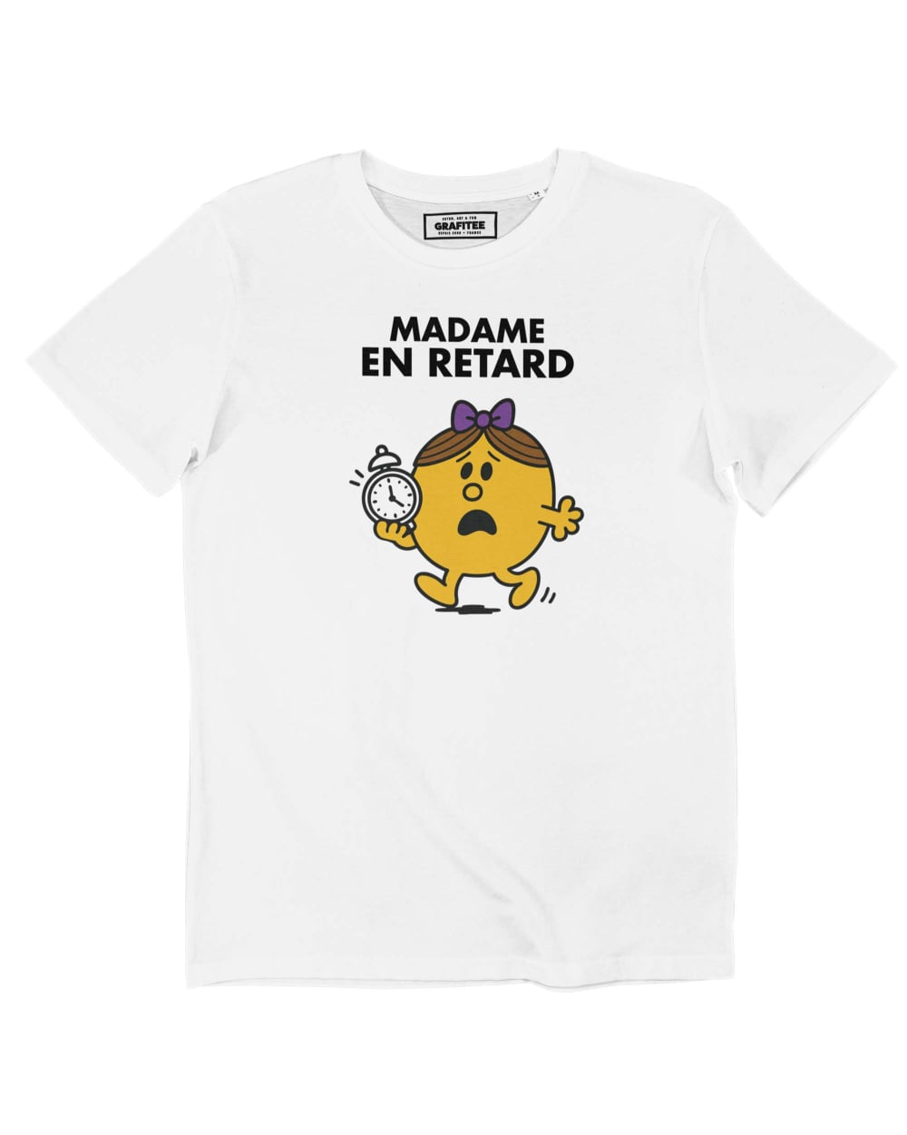 T-shirt Madame En Retard Grafitee
