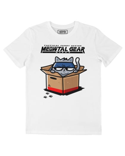 T-shirt Meowtal Gear Kitty Grafitee
