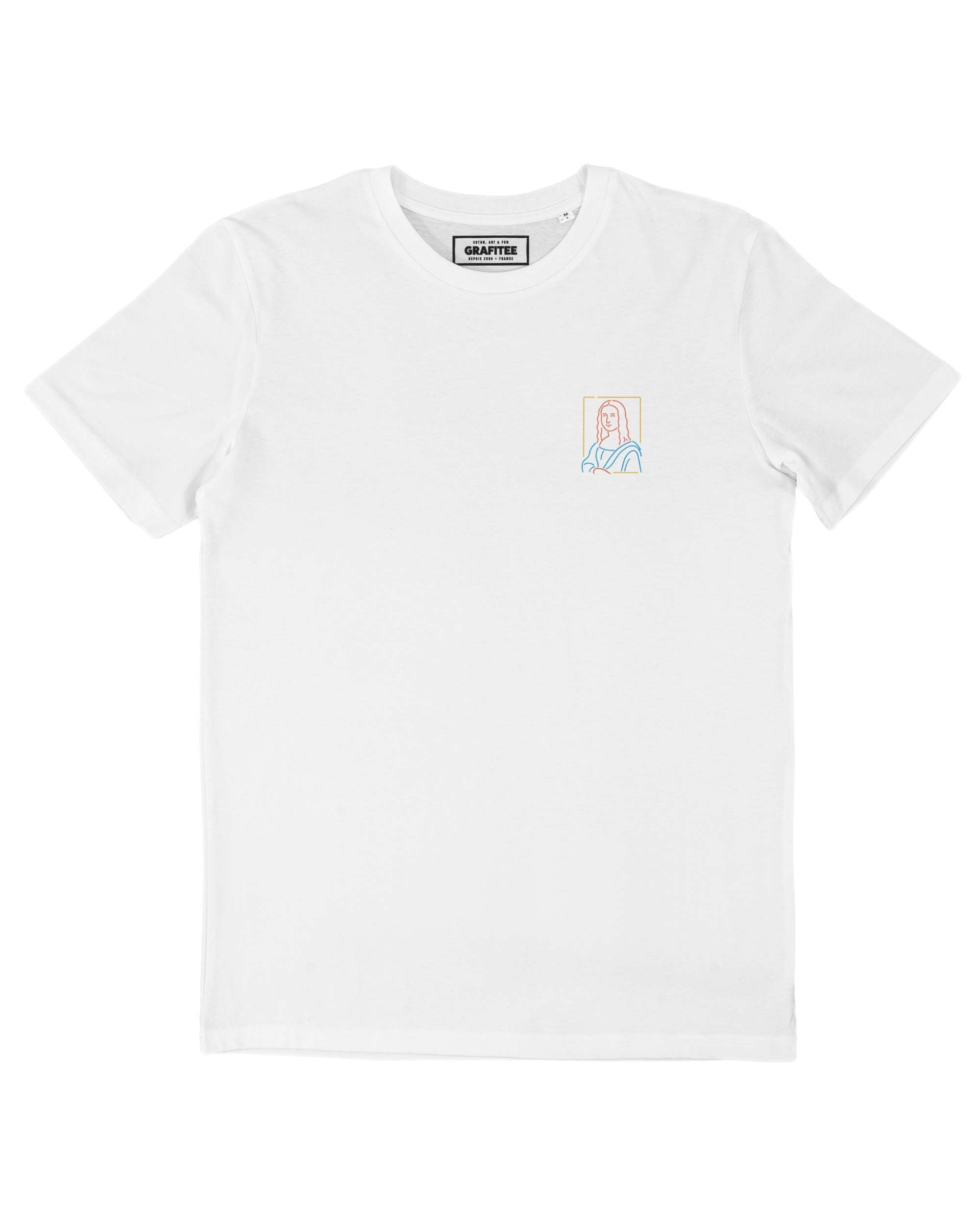 Tee shirt Mona Lisa (Brodé) Grafitee