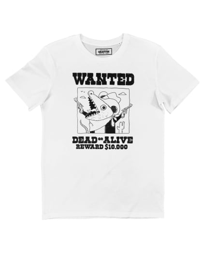 T shirt Wanted Dead Or Alive Grafitee
