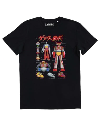T-shirt Getter Robo Kit Grafitee