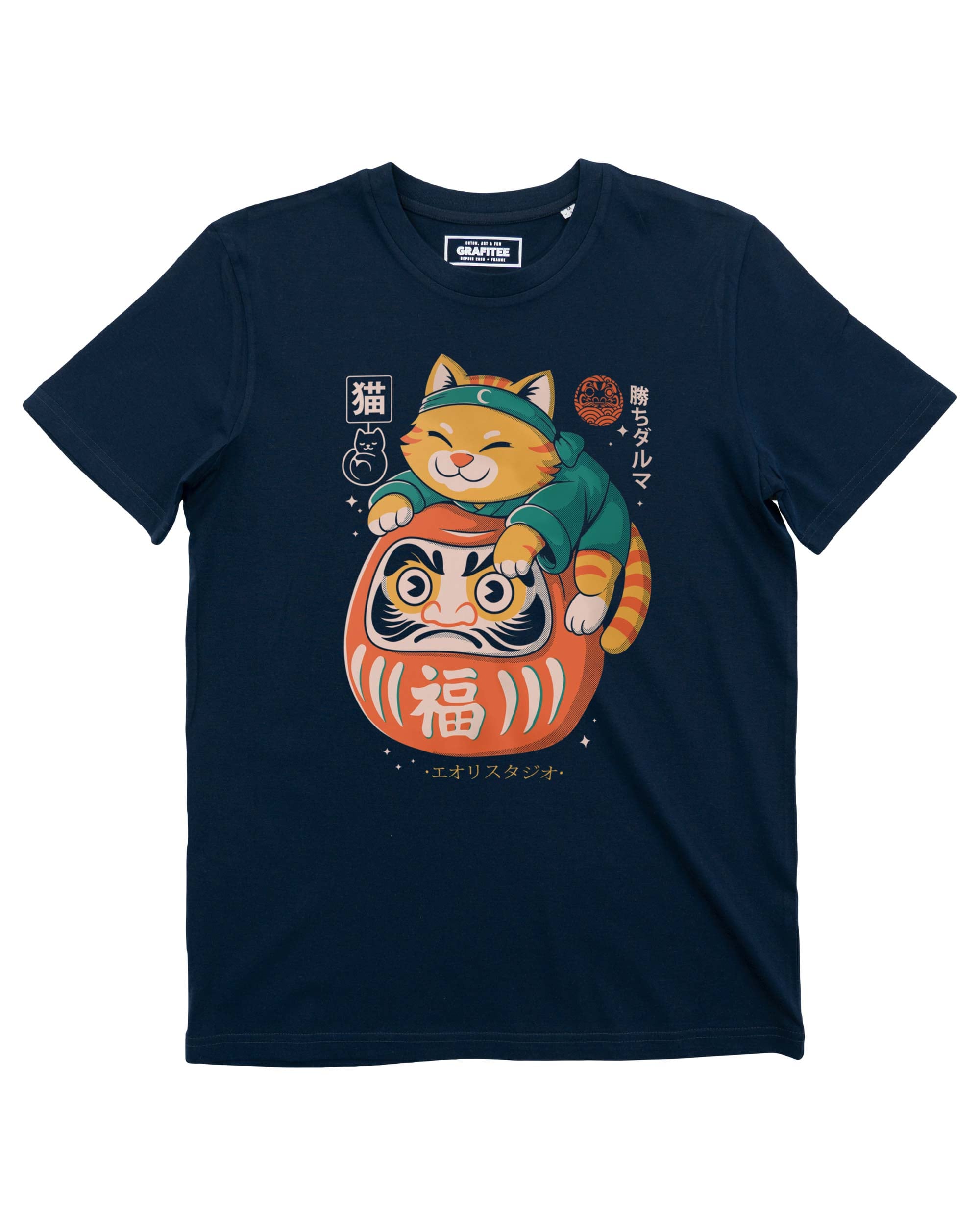 T-shirt Daruma Hug Grafitee