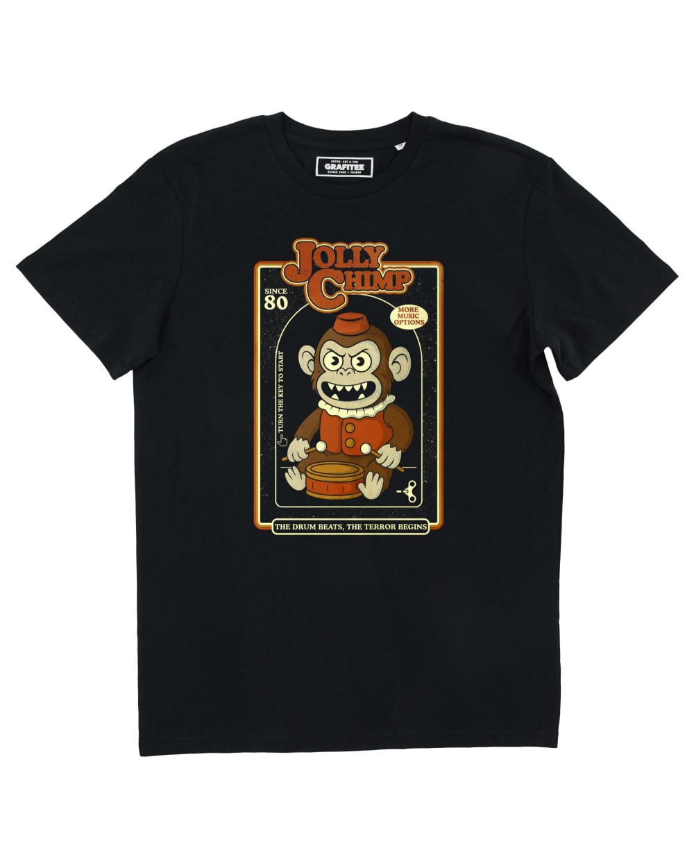 Teeshirt Jolly Chimp Grafitee