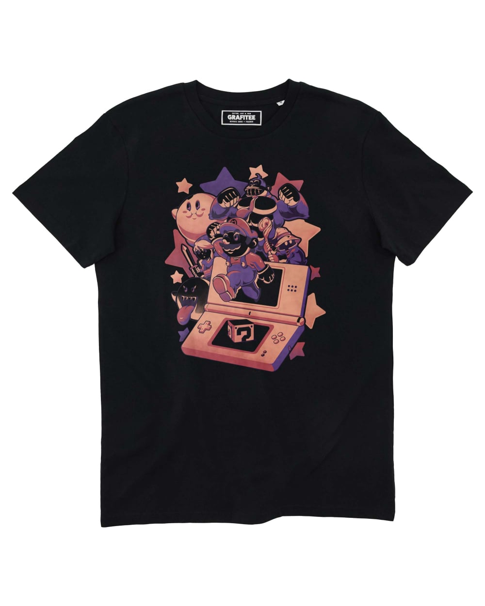 T-shirt Retro Gaming Game Boy Mario Grafitee