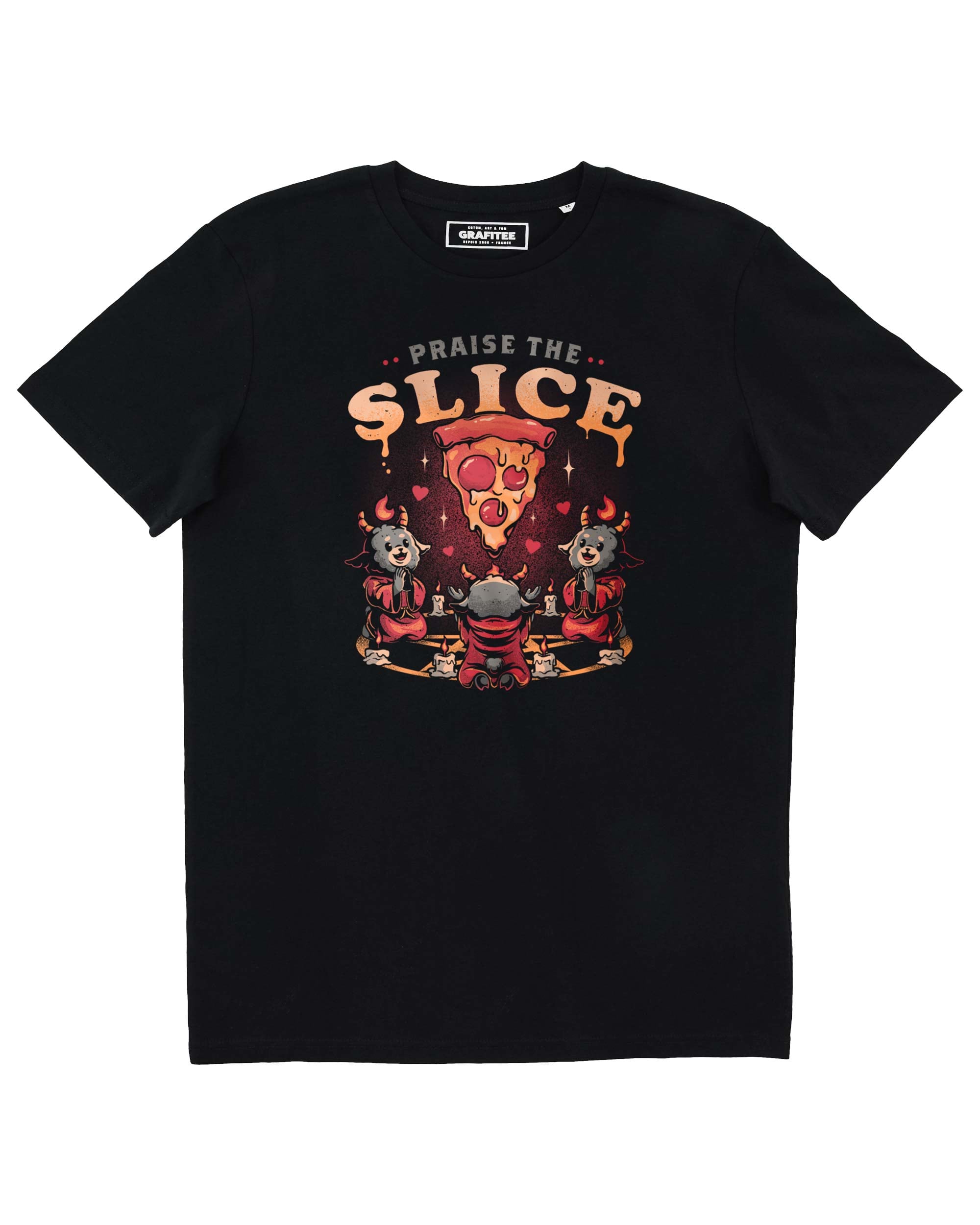 Teeshirt Praise The Slice Grafitee