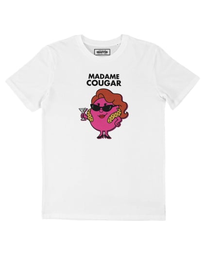 T-shirt Madame Cougar Grafitee