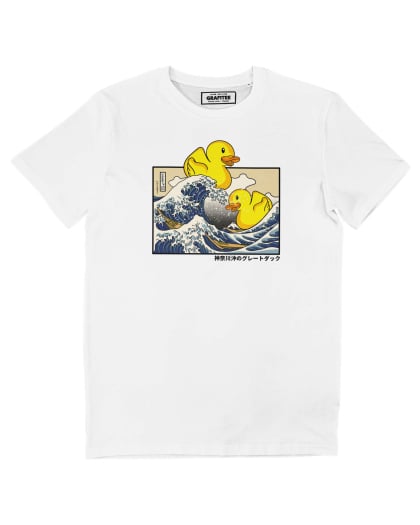 Tshirt The Great Duck Off Kanagawa Grafitee