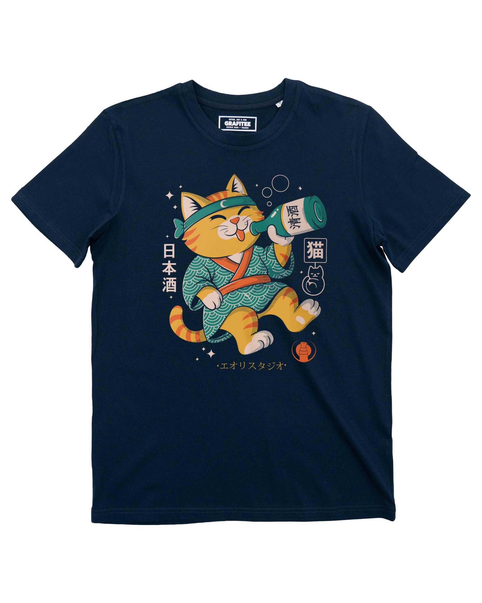 T-shirt Saké Kitty Grafitee