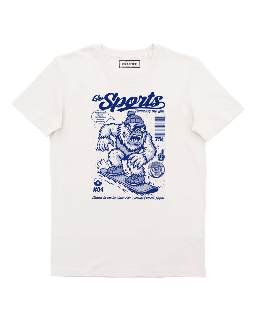Tshirt Yeti Go Sports Grafitee