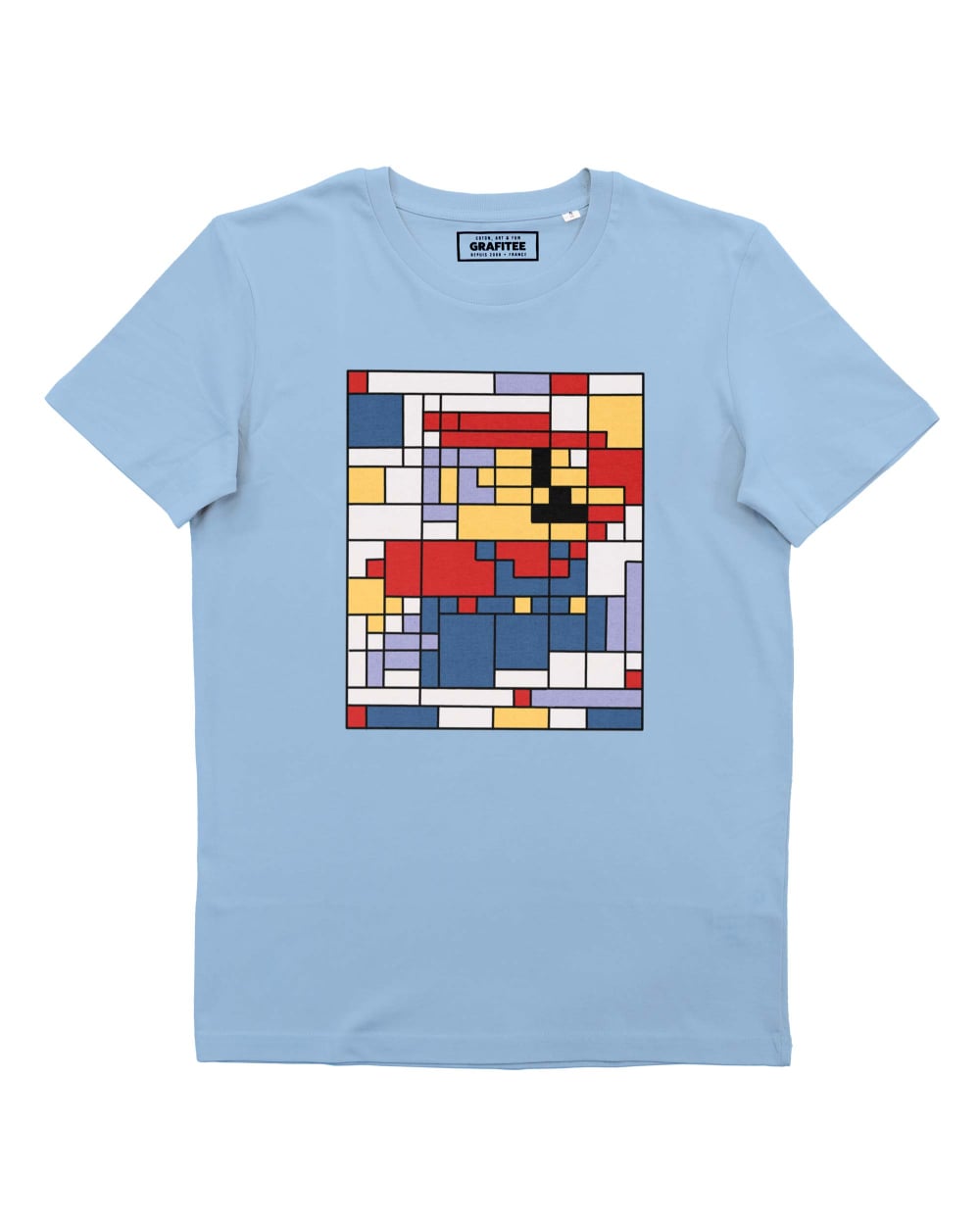 T-shirt Super Mondrian Bros Grafitee