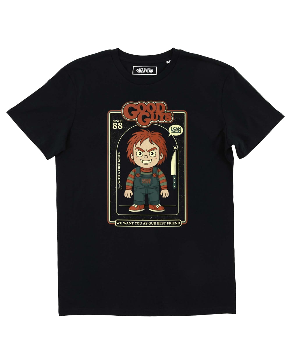 T-shirt Good Guys Doll Retro Horror Grafitee