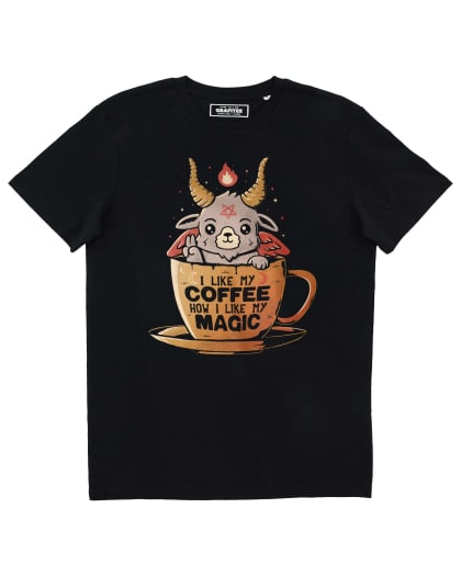 Tee shirt I Like My Coffee Grafitee