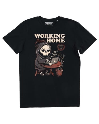 Tshirt Working From Home Grafitee