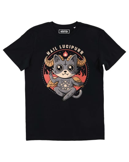 Tee shirt Hail Lucipurr Grafitee