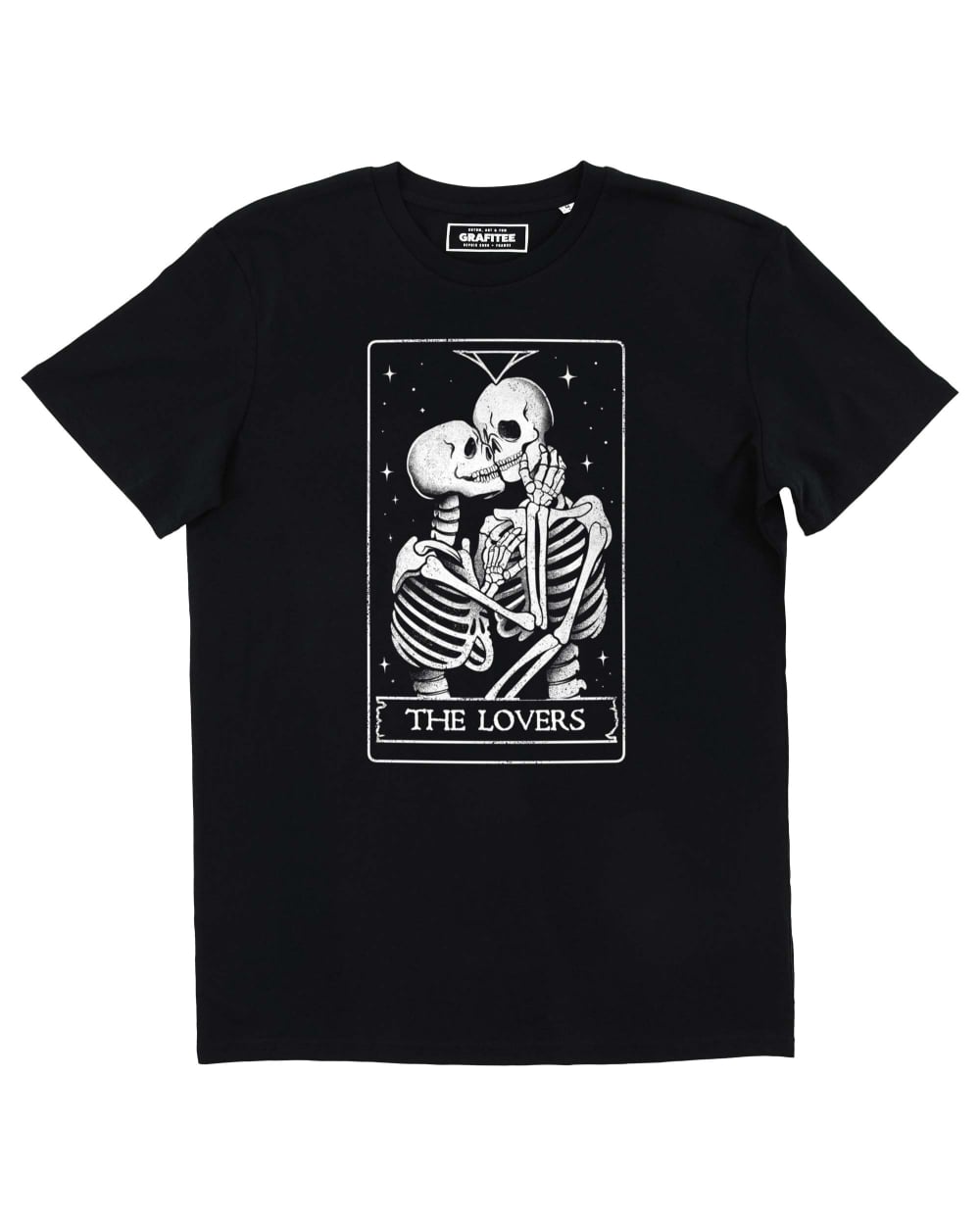 T-shirt The Lovers Gothic Tarot Grafitee