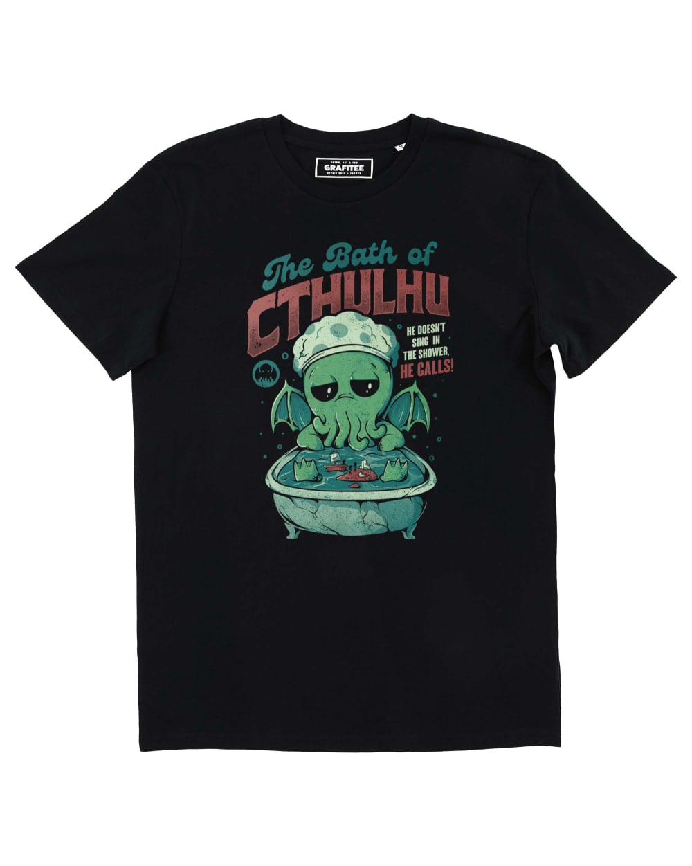 T-shirt The Bath Of Cthulhu Grafitee