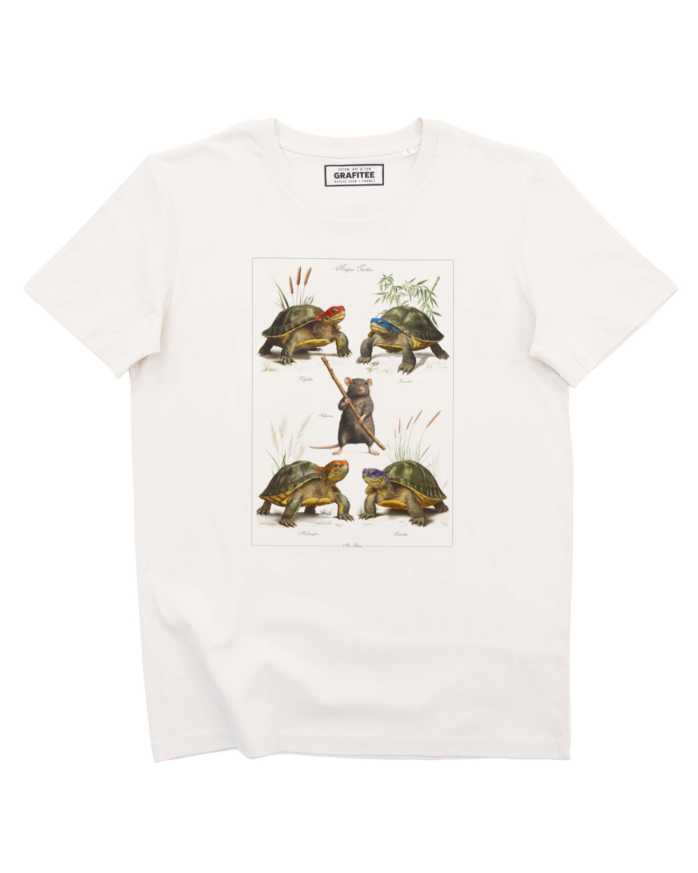 Tee-shirt Ninjus Turtlus (En Promo) Grafitee