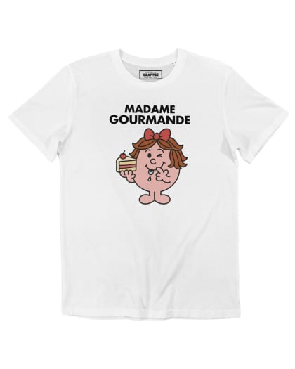 T-shirt Madame Gourmande (En Promo) Grafitee