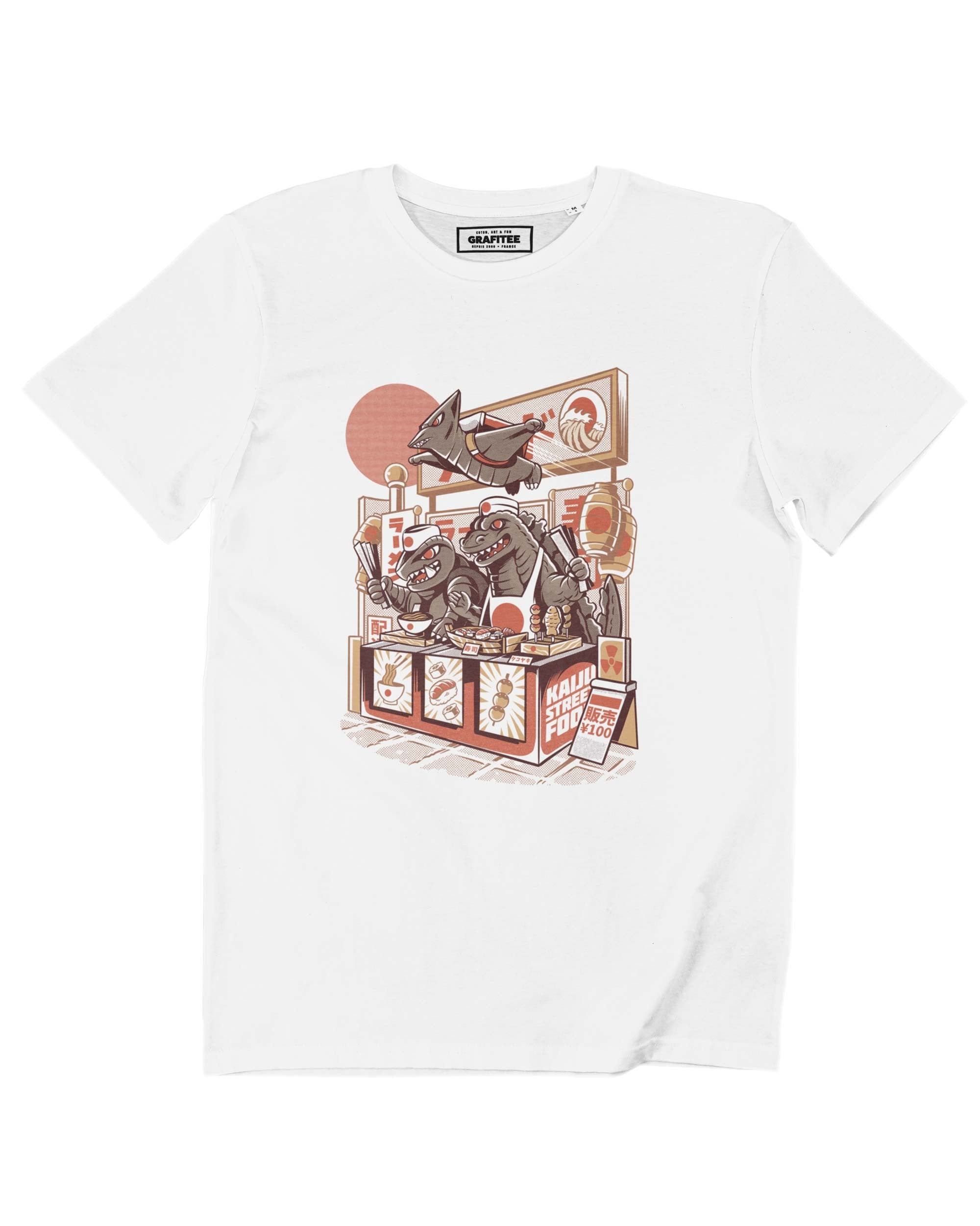 T-shirt Kaiju Street Food (En Promo) Grafitee