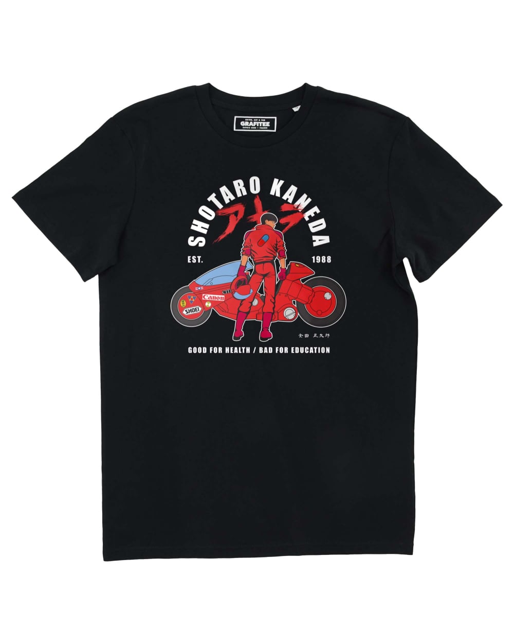 Tee shirt Akira Moto Rouge Grafitee