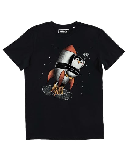 T-shirt High Speed Pinguin Let's Go Grafitee