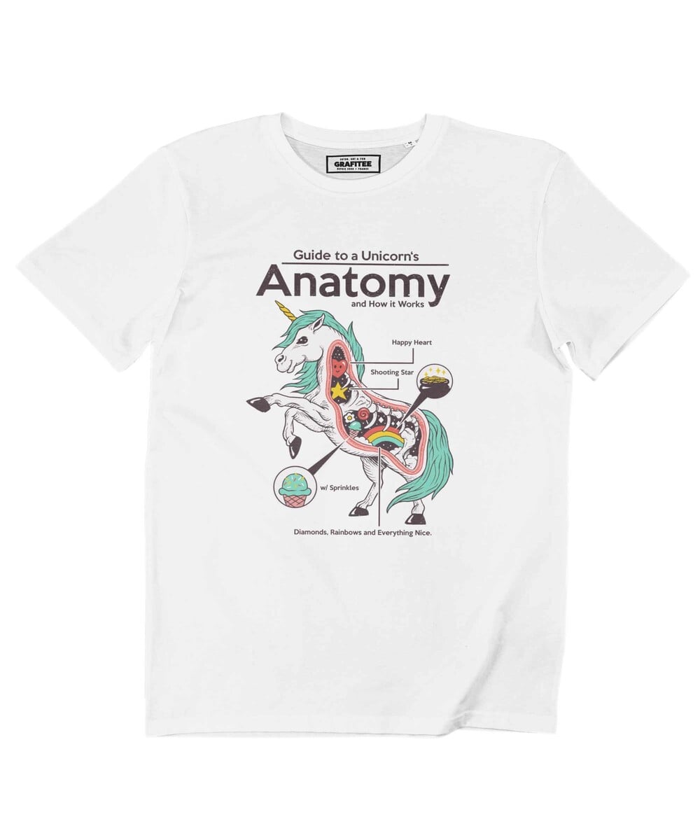 T-shirt Anatomie De La Licorne (En Promo) Grafitee