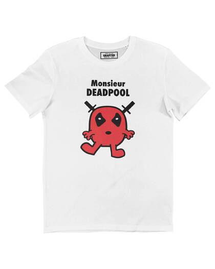 T-shirt Monsieur Deadpool (En Promo) Grafitee