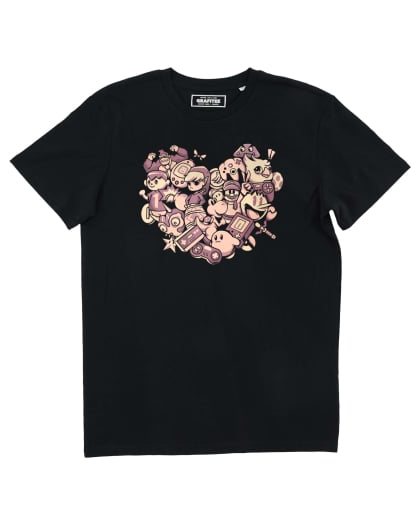Teeshirt I Love Games Grafitee
