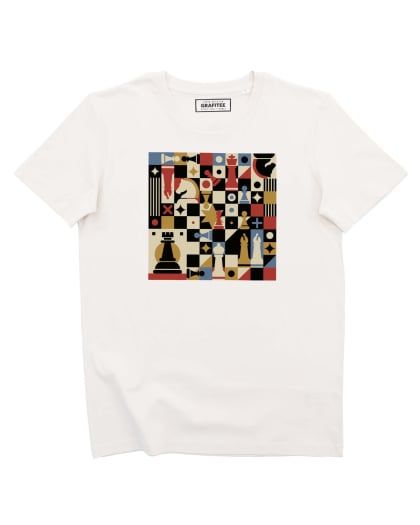 Teeshirt Chess Art Vintage Grafitee