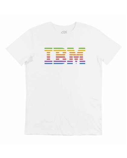 T-shirt IBM vs. Apple (En Promo) Grafitee