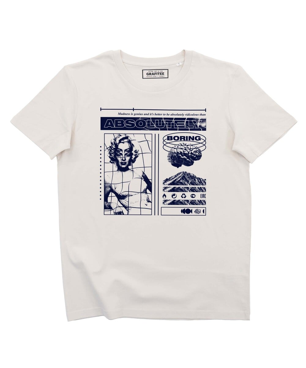 T-shirt Madness is Genius (En Promo) Grafitee