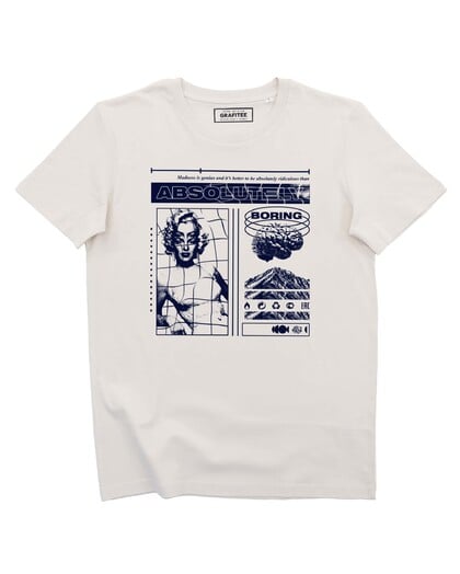 T-shirt Madness is Genius (En Promo) Grafitee