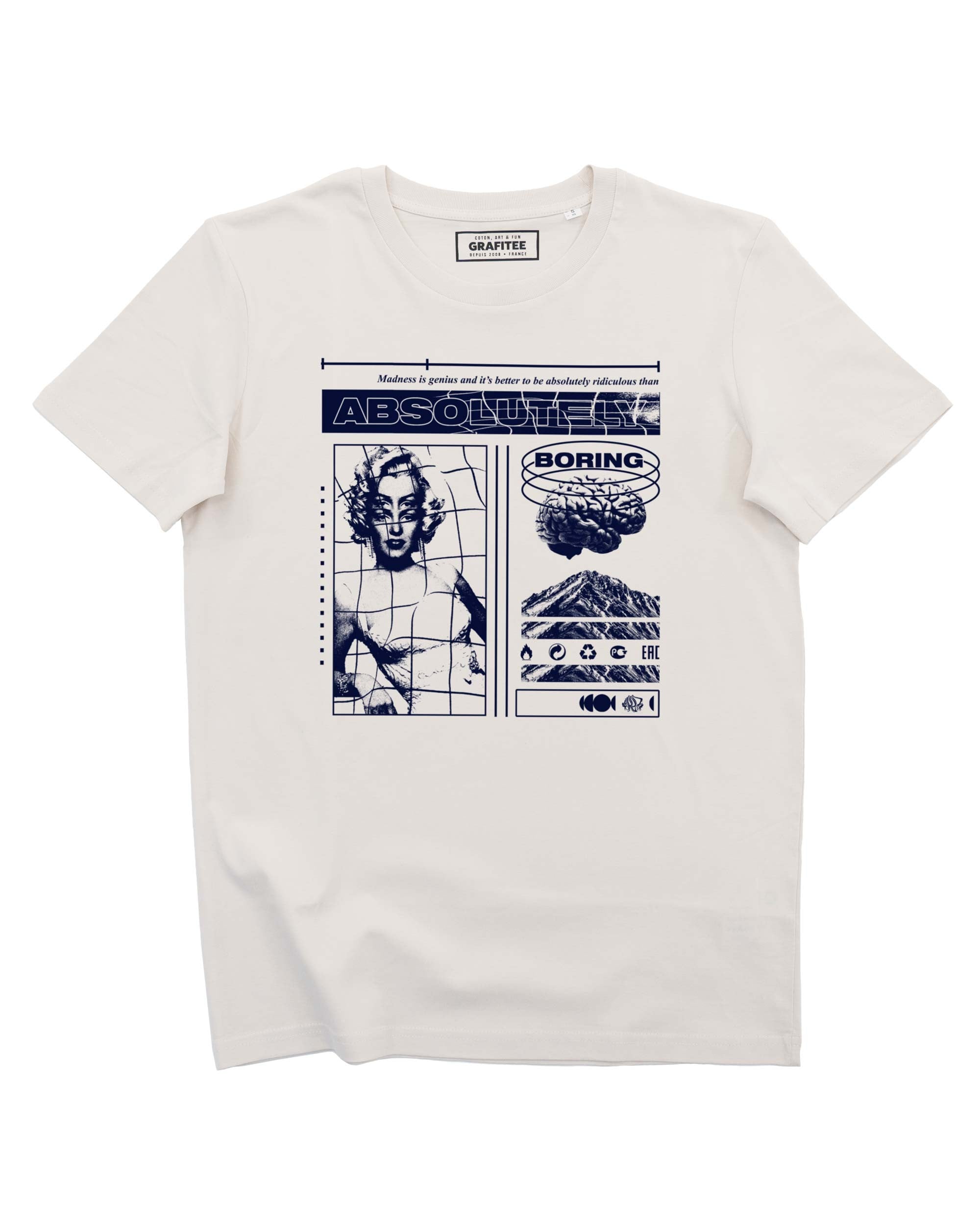 T-shirt Madness is Genius (En Promo) Grafitee